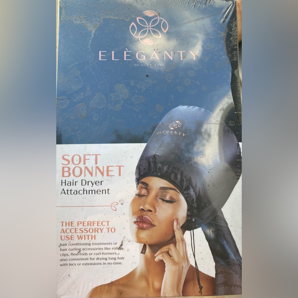 Soft Bonnet Hair Dryer Attachment